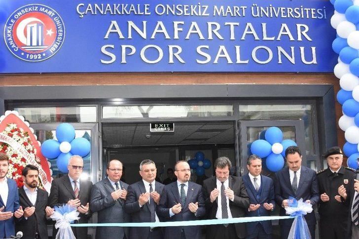 Çomü Anafartalar Kapalı Spor Salonu Törenle Açıldı G1