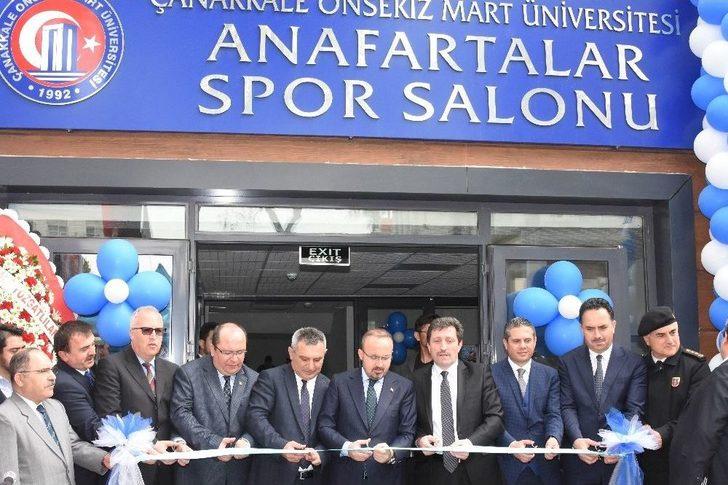 Çomü Anafartalar Kapalı Spor Salonu Törenle Açıldı G2
