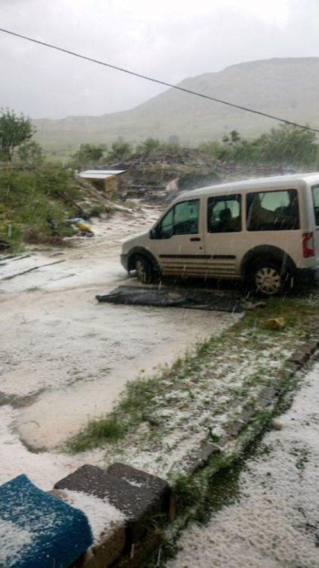 Tunceli’de Dolu Etkili Oldu