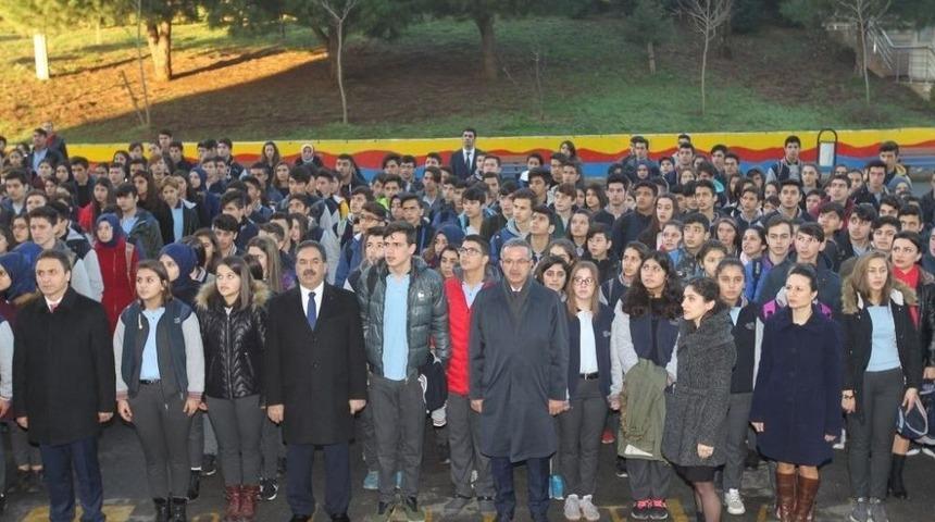 Kaymakam K&uuml;ler Ve Başkan K&ouml;şker Ticaret Lisesi&rsquo;ni Ziyaret Etti