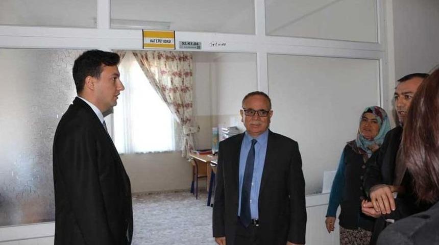 Kaymakam Temurci, Anadolu Lisesi&rsquo;nde İncelemelerde Bulundu