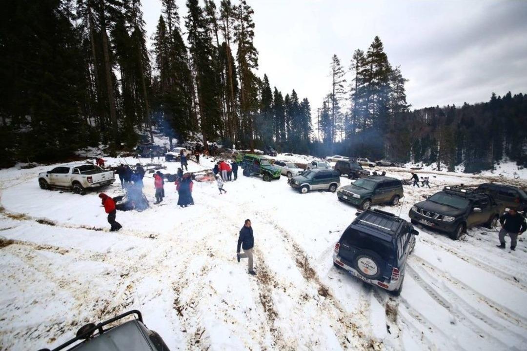 &Ouml;ğrenciler Kar Safarisi Yaptı