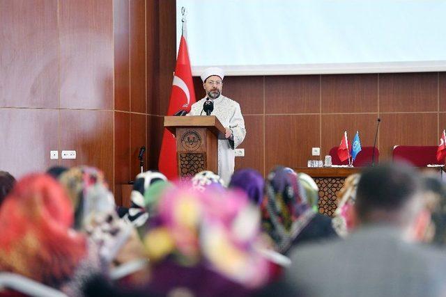 Diyanet İşleri Başkanı Prof. Dr. Erbaş: “aile Güçlü Olursa Toplum Da Güçlü Olur”