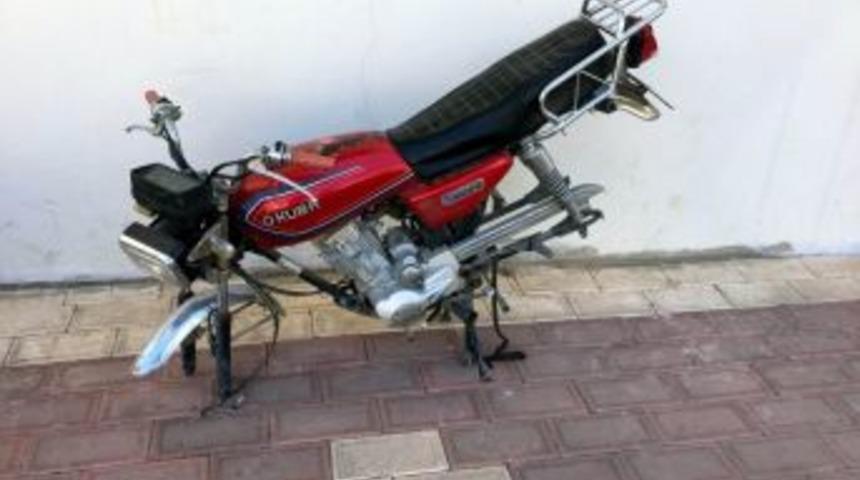 Motosikletin Jantları İle Tekerlekleri &Ccedil;alındı