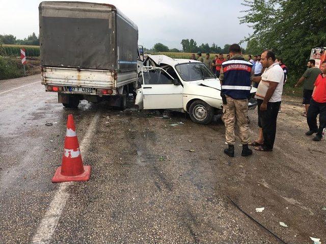 Kadirli’de Trafik Kazası: 3 Yaralı