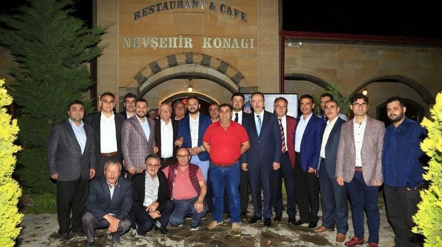Nevşehir Belediye Başkanı Se&ccedil;en, Muhtarlarla Bir Araya Geldi