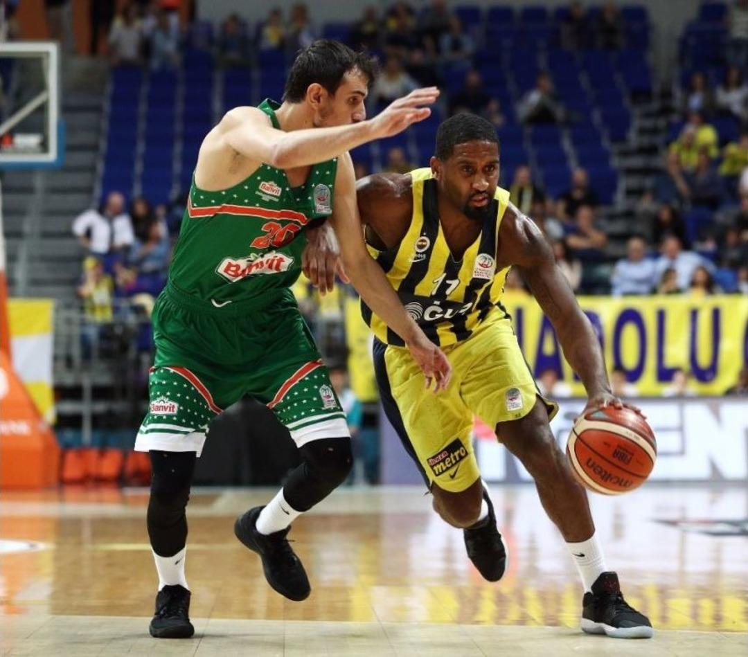 Tahincioğlu Basketbol S&uuml;per Ligi Play-off: Fenerbah&ccedil;e Doğuş: 98 - Banvit: 93