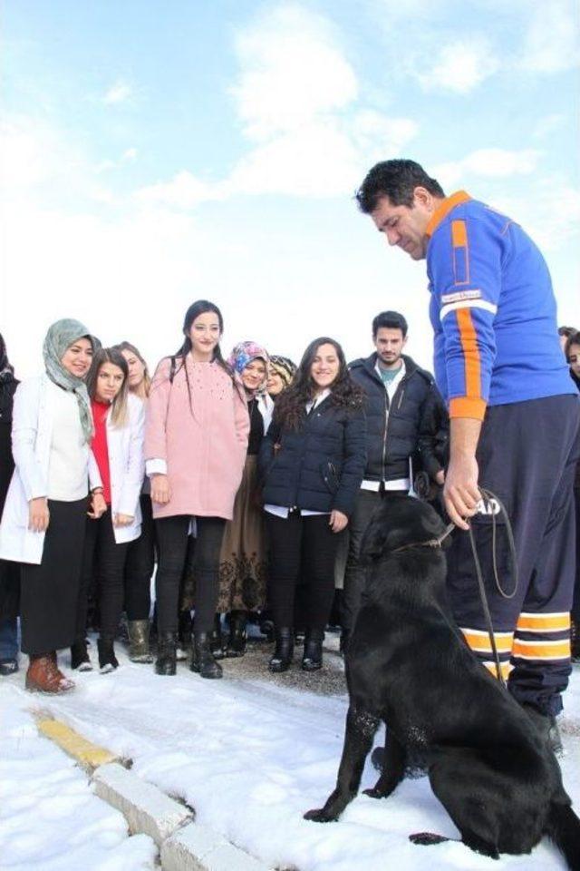 Afad Erzurum’dan Hemşirelik Fakültesine Tanıtım Eğitimi