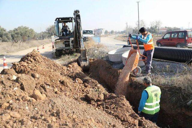 Manisa’da Yağmur Suyu Hatlarına Yenileme