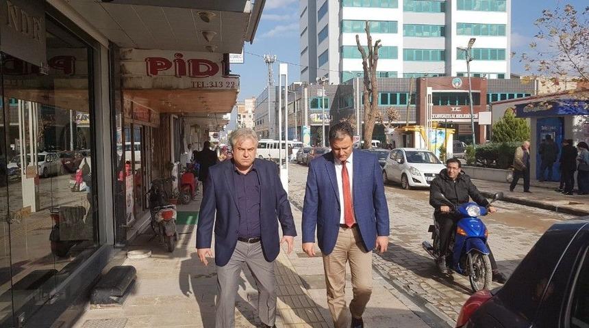 Turgutlu&rsquo;daki Kaldırım İşgallerine Denetim