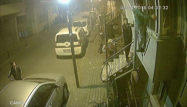 (&ouml;zel) Balkondan Girdikleri Evin Kapısından &Ccedil;ıktılar 3