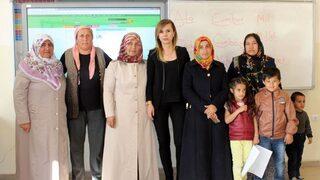 Kaymakam Uçar’dan Okuma-yazma Kurslarına Ziyaret