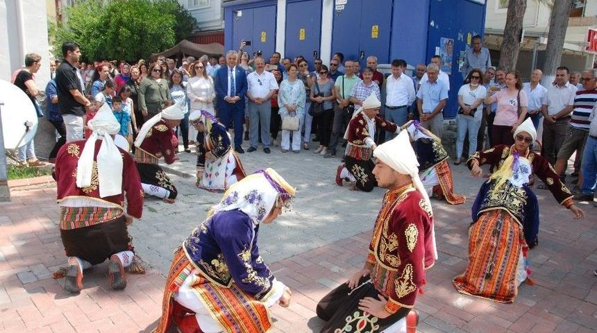 Silifke’de Halk Eğitim Merkezi Yıl Sonu Sergisini Açtı