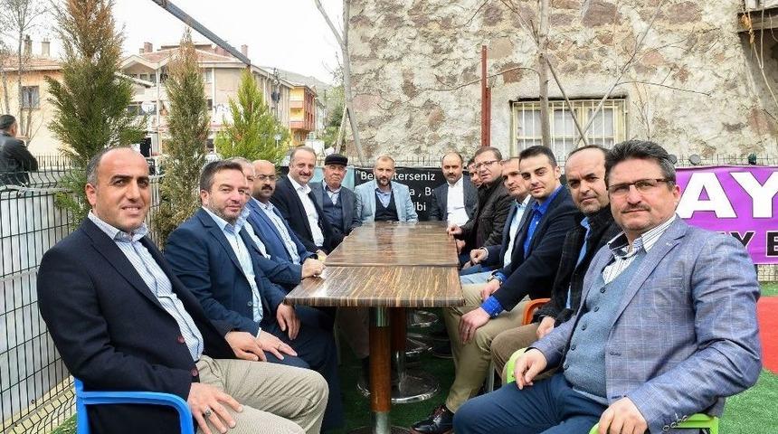 Esnafla Bir Araya Geldiler