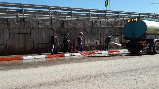 Kars’ta Belediye’den Bahar Temizliği