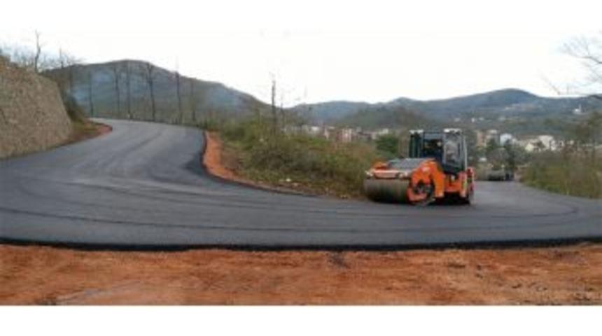 Çatalpınar-çamaş Yolu Asfaltlandı