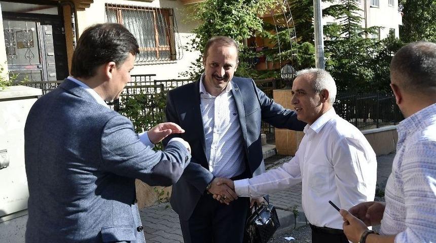 Başkan Akg&uuml;l&rsquo;den Vatandaşlara Ziyaret