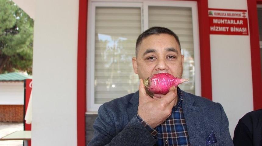 Kumluca Muhtarlar Derneği&rsquo;nden Abd&rsquo;ye &rsquo;turp&rsquo;lu Kınama