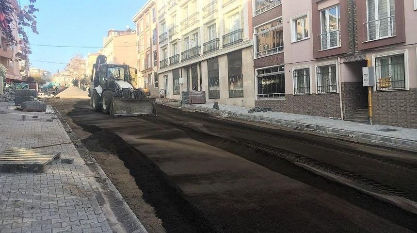 S&uuml;leymanpaşa Belediyesi Yol Yapım Harek&acirc;tına Devam Ediyor