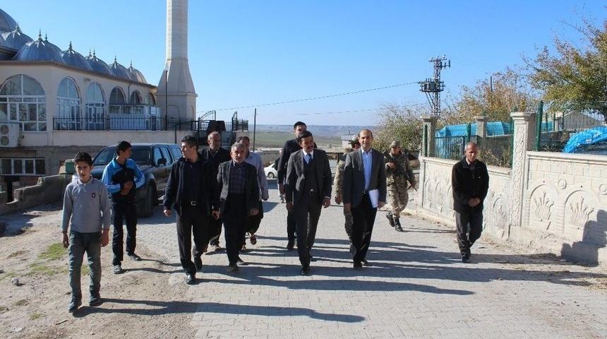 Samsat Kaymakam Vekili Sedat Sezik K&ouml;ylerde İncelemelerde Bulundu