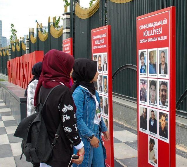 Meramlı Öğrenciler, 15 Temmuz Ruhunu Yerinde Yaşıyorlar