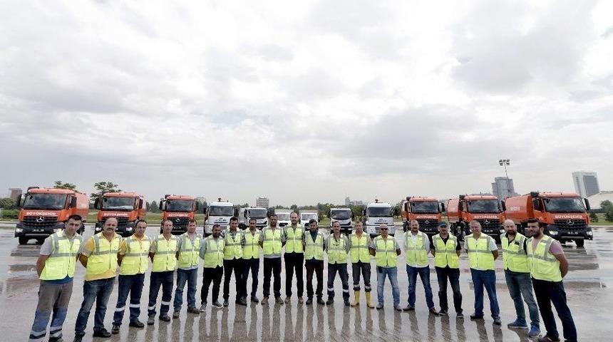 Ankara B&uuml;y&uuml;kşehir Belediyesinden Bayram Temizliği