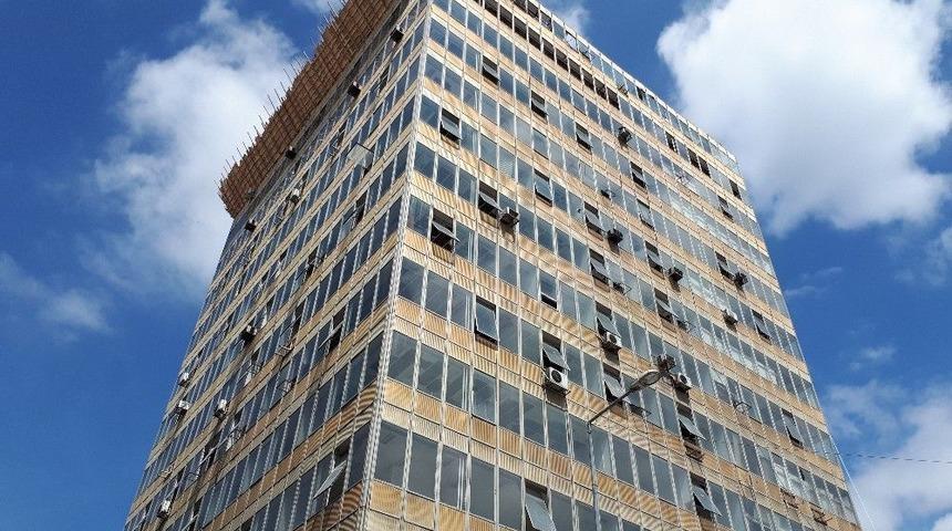 Ulus Meydanı&rsquo;ndaki G&uuml;mr&uuml;k M&uuml;steşarlığı Binası Yıkılıyor