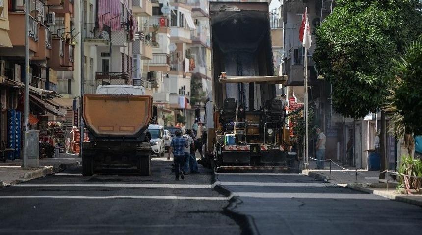 Deniz Mahallesi&rsquo;ne Sıcak Asfalt
