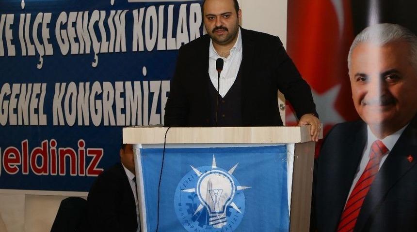 Aziziye Belediye Başkanı Muhammed Cevdet Orhan, Ak Parti Aziziye Gençlik Kolları Kongresi’ne Katıldı