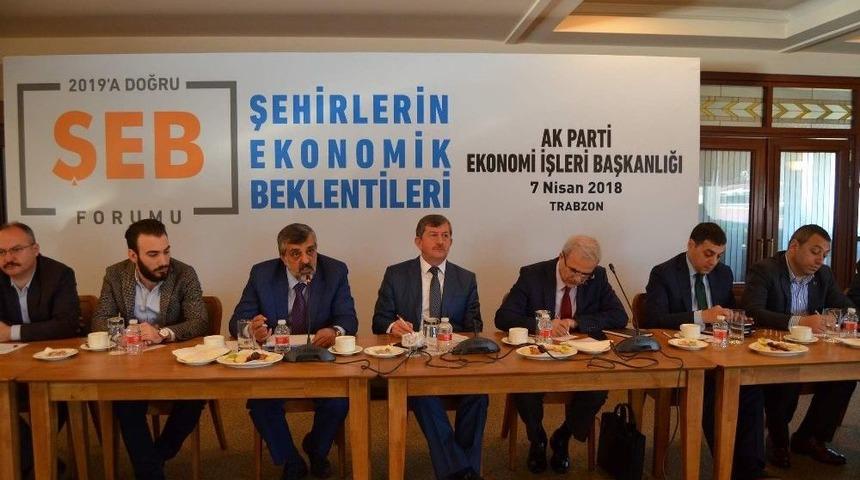 &ldquo;şehirlerin Ekonomik Beklentileri Forumu&rdquo; Toplantısı Trabzon&rsquo;da Yapıldı