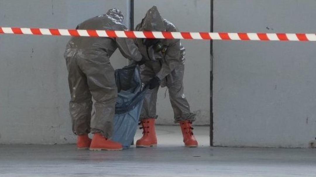 Kargodaki Ş&uuml;pheli Sıvı İhbarı Ekipleri Harekete Ge&ccedil;irdi