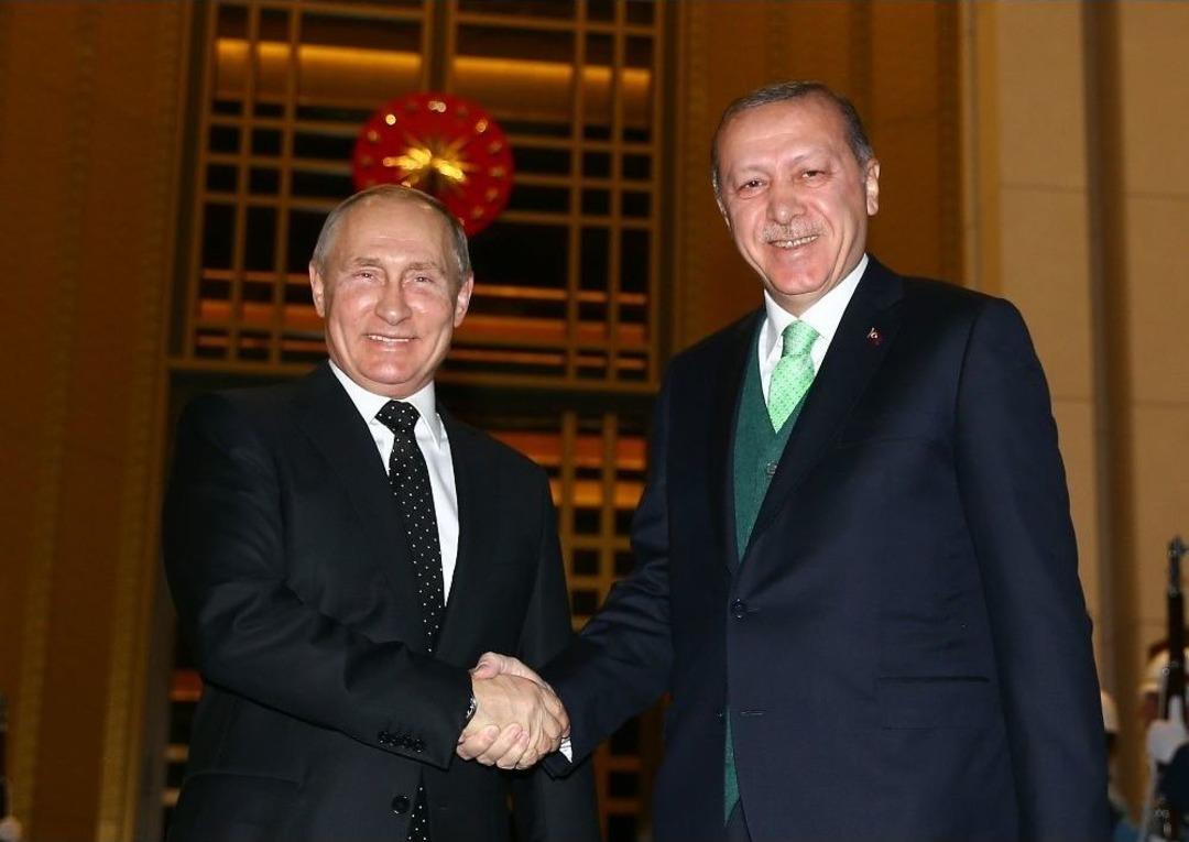 Cumhurbaşkanı Erdoğan, Rusya Devlet Başkanı Putin&rsquo;i K&uuml;lliyede Karşıladı