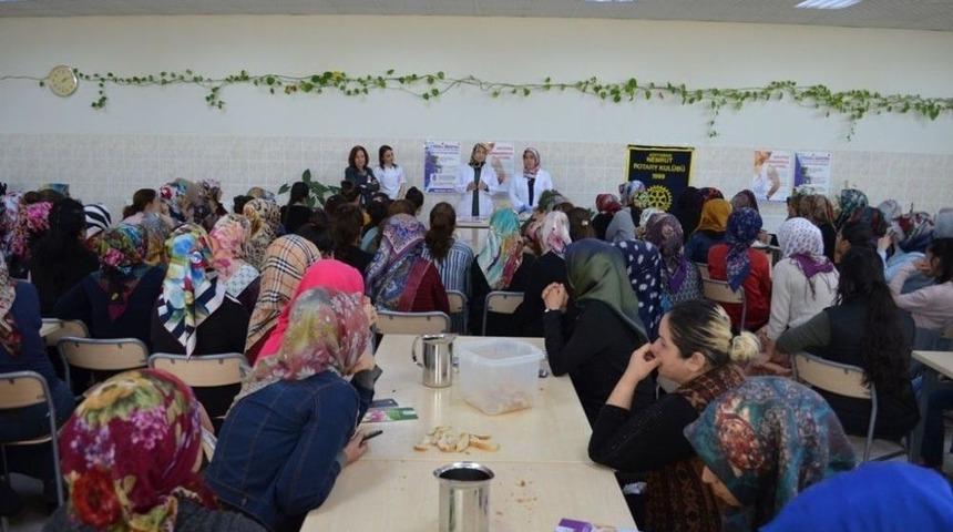 Tekstil İş&ccedil;ileri Kanser Erken Teşhisi İle İlgili Bilgilendirildi