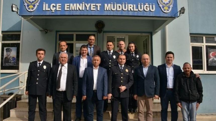 Belediye Başkanı Saraoğlu: Emniyet Teşkilatımız B&uuml;y&uuml;k Bir &Ouml;zveriyle G&ouml;rev Yapmaktadır