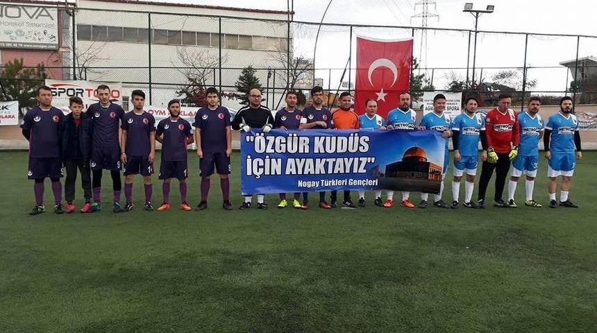 Nogay Gen&ccedil;lerinden İsrail Ve Amerika&rsquo;nın Kud&uuml;s Tutumuna Tepki