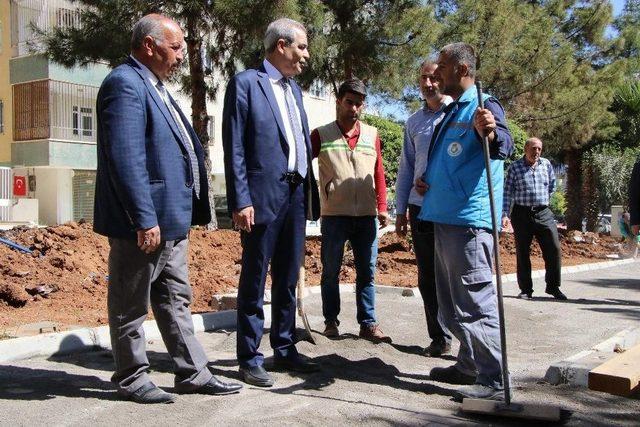 Demirkol Park Yenileme Çalışmalarını İnceledi