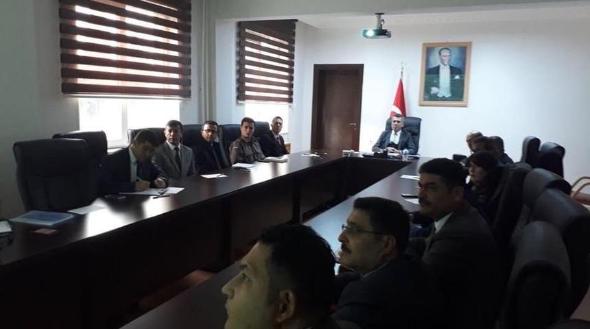 Kışa Hazırlık Ve Karla M&uuml;cadele Toplantısı