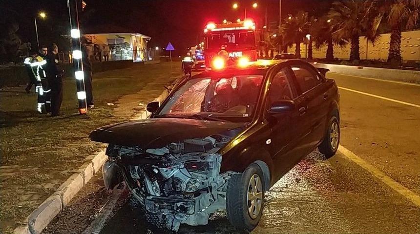 Samsun&rsquo;da Trafik Kazası: 3 Yaralı