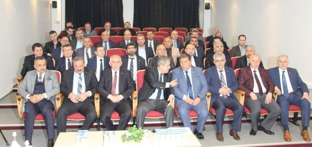 Dtso Başkanı Şahin Meclis Başkanı Dertli Oldu