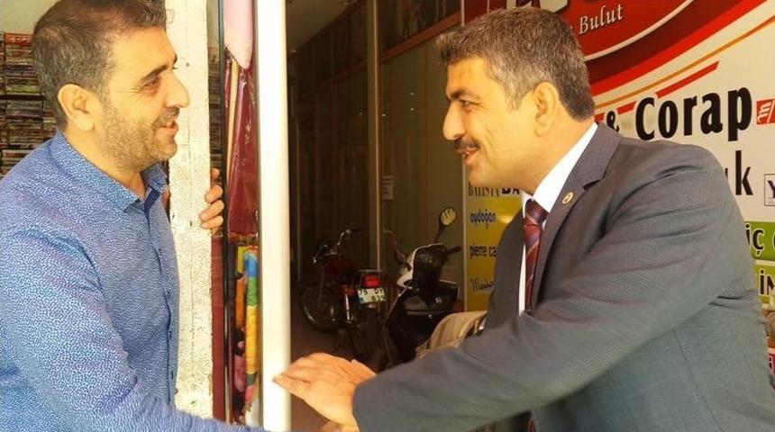 Milletvekili Polat Se&ccedil;im &Ccedil;alışmalarını S&uuml;rd&uuml;r&uuml;yor