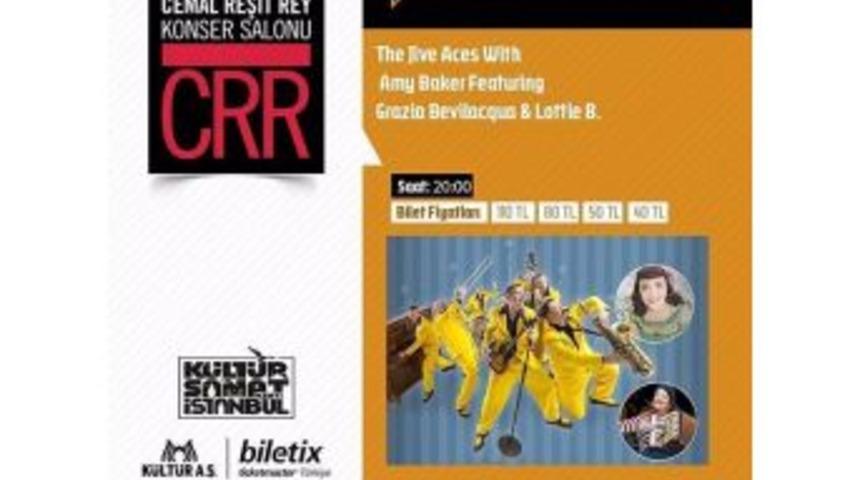 The Jive Aces, T&uuml;rkiye&rsquo;de İlk Kez Sahne Alıyor