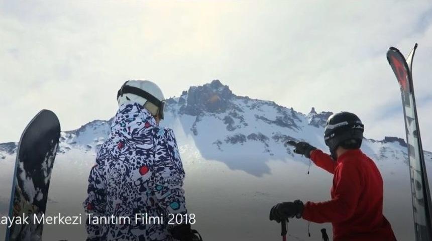 Erciyes Kayak Merkezi&rsquo;nin Tanıtım Filmi B&uuml;y&uuml;k İlgi G&ouml;rd&uuml;