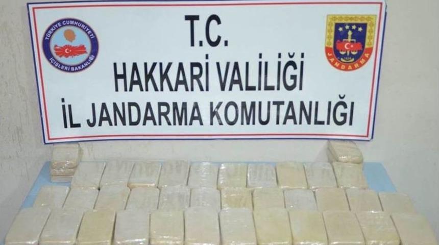 Şemdinli&rsquo;de 61 Kilo Eroin Ele Ge&ccedil;irildi