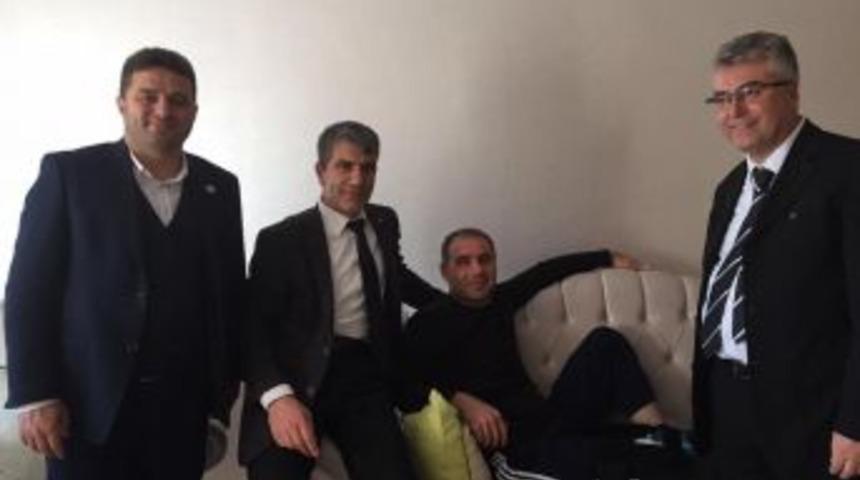 Ak Parti Merkez İl&ccedil;e Teşkilatı&rsquo;ndan Hasta Ziyareti