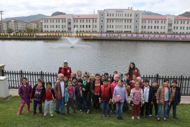 Köy Okulu Öğrencileri Gençlik Merkezinde Ağırlandı