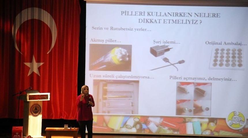 Erdemli&rsquo;de Son 5 Yılda 350 Kilogram Atık Pil Toplandı