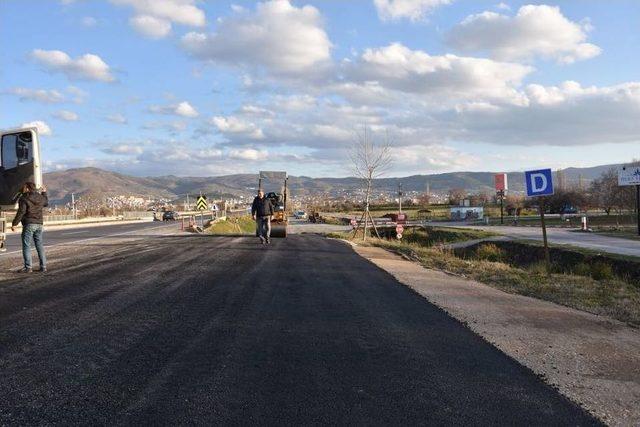 Başkan Avcu Yol Çalışmasını İnceledi