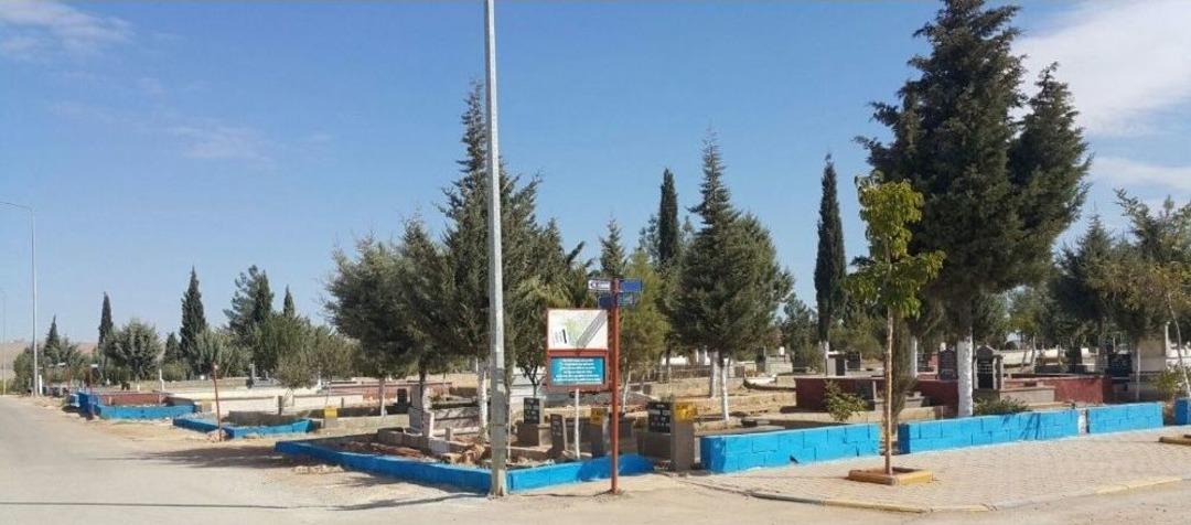 Mezarlıkta "renkli Adalar" Uygulaması