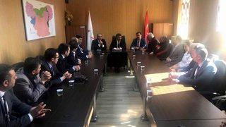 Milletvekili Polat İl Sağlık Müdürü Demir İle Bir Araya Geldi