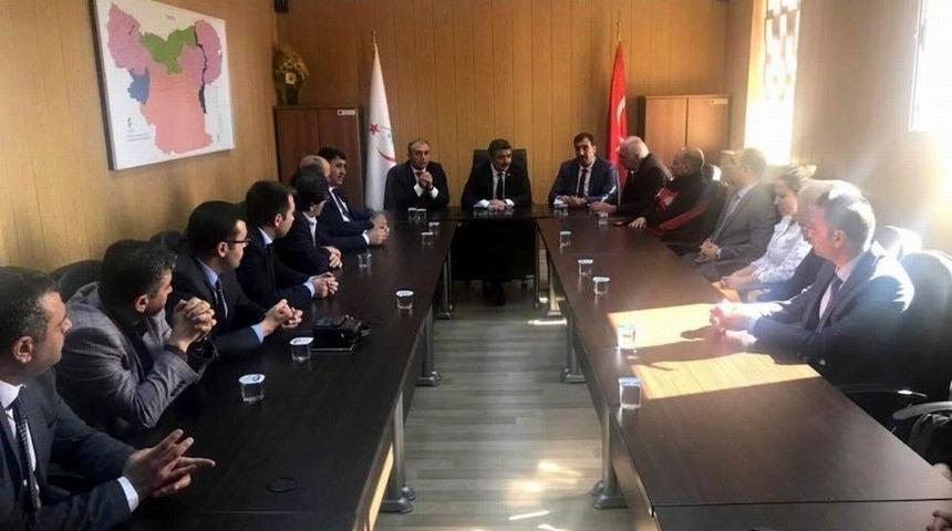 Milletvekili Polat İl Sağlık Müdürü Demir İle Bir Araya Geldi